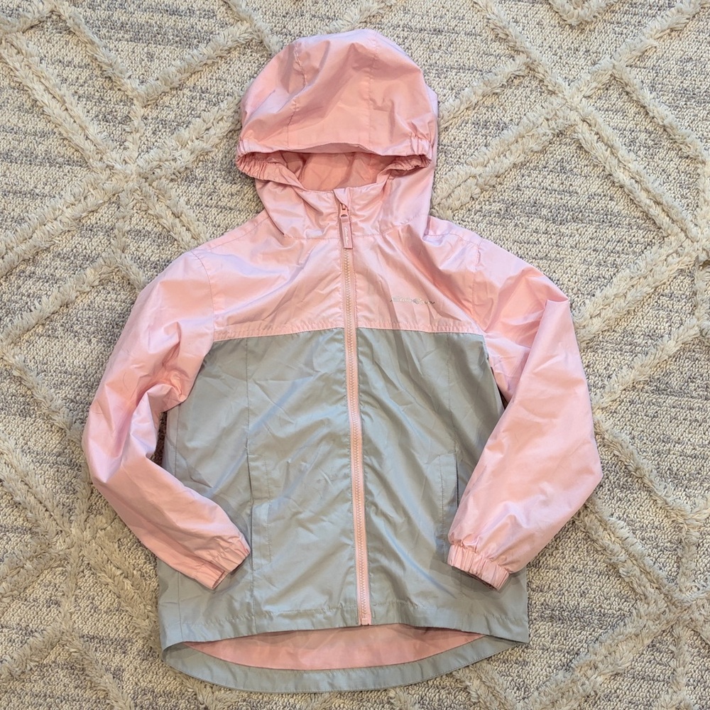 Eddie Bauer Pink and Gray Kids Jacket